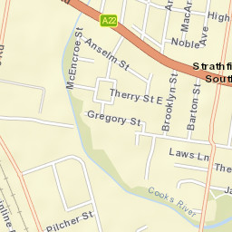 Strathfield South Street Map