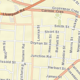 Summer Hill Street Map