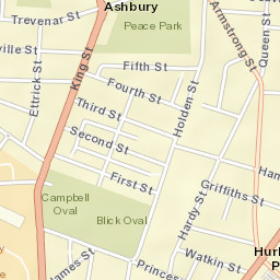 Ashbury Street Map