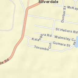 Silverdale Street Map