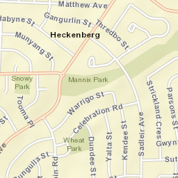 Heckenberg Street Map