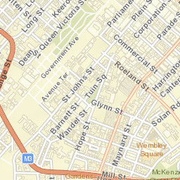 Cape Town Street Map