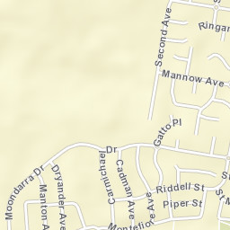 West Hoxton Street Map