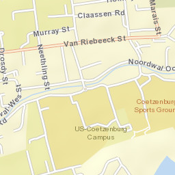 Stellenbosch Street Map