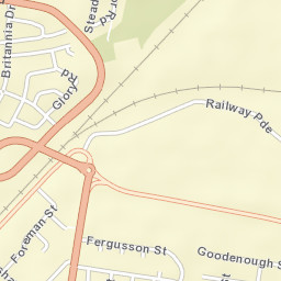 Glenfield Street Map