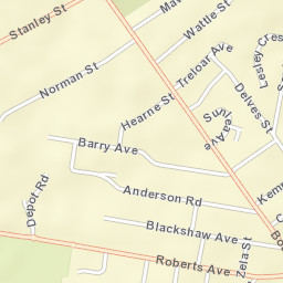 Mortdale Street Map