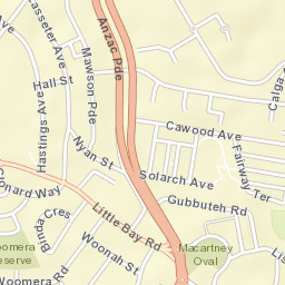 Little Bay Street Map