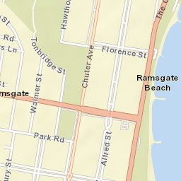Ramsgate Beach Street Map