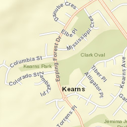 Kearns Street Map