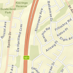 St Andrews Street Map