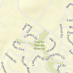 Currans Hill Street Map
