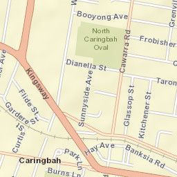 Caringbah Street Map