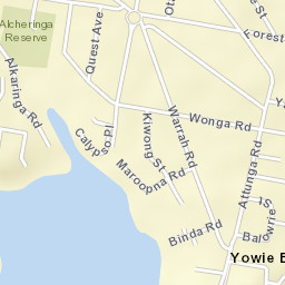 Yowie Bay Street Map