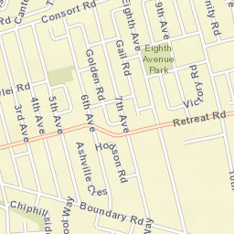 Retreat Street Map