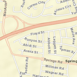 Spring Farm Street Map