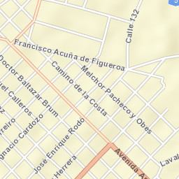 Florida Street Map
