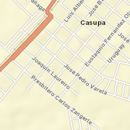 Casupá Street Map