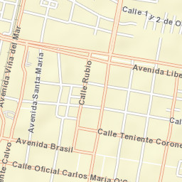 Rancagua Street Map