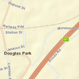 Douglas Park Street Map