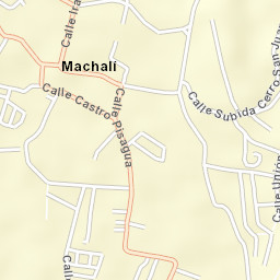 Machalí Street Map