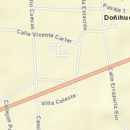 Doñihue Street Map