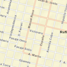 Rufino Street Map