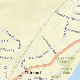 Thirroul Street Map