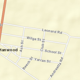 Hanwood Street Map