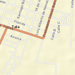 Tala Street Map