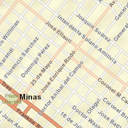 Minas Street Map