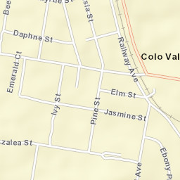Colo Vale Street Map