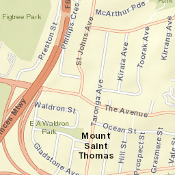 Mangerton Street Map