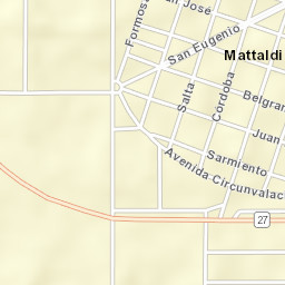 Mattaldi Street Map