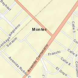 Montes Street Map
