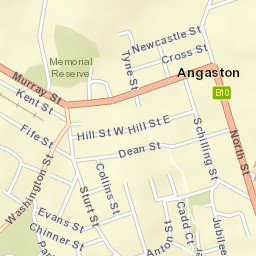 Angaston Street Map