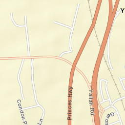 Yallah Street Map