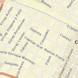 Colegiales Street Map