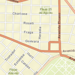 Villa Ortúzar Street Map