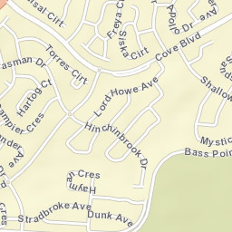Shell Cove Street Map