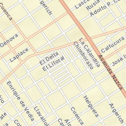 Villa Santa Rita Street Map