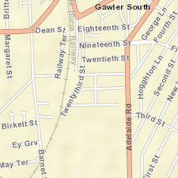 Gawler South Street Map