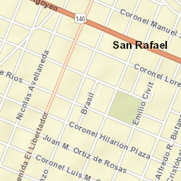 San Rafael Street Map