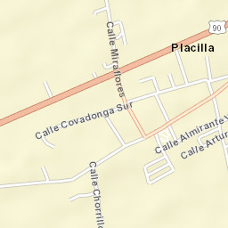 Placilla Street Map