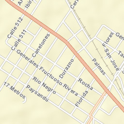 Progreso Street Map