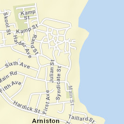 Arniston Street Map