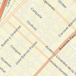 Villa Lugano Street Map