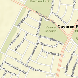 Davoren Park Street Map