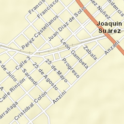 Joaquín Suárez Street Map