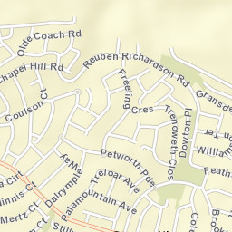 Greenwith Street Map