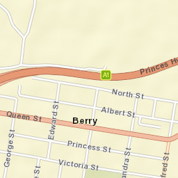 Berry Street Map
